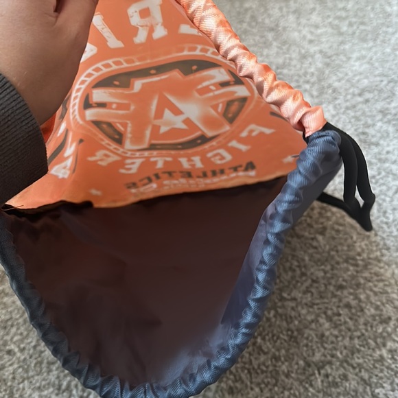 American Fighter Buckle Drawstring Backpack - Picture 3 of 3